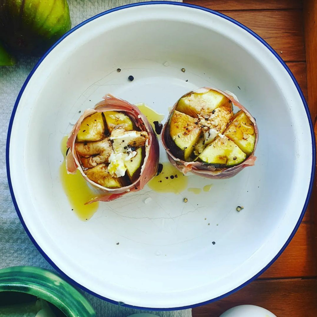 Cheese + Prosciutto Figs
