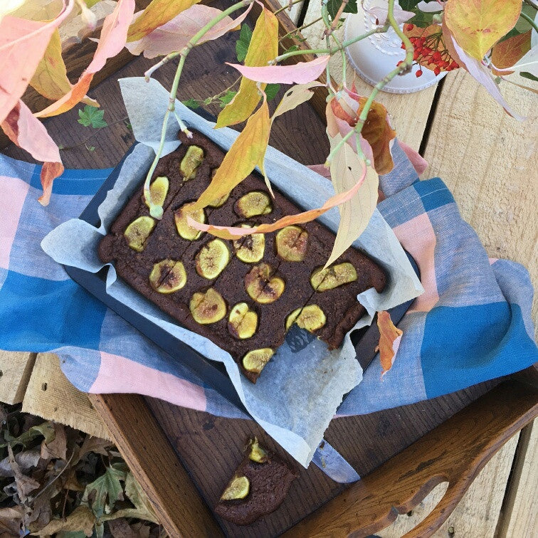 Fig + Chocolate Torte