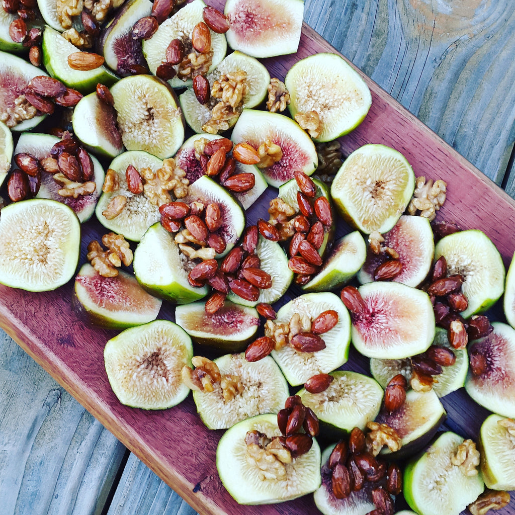 A Fig Inspired Platter Feast + a Recipe for Maple Salted Nuts